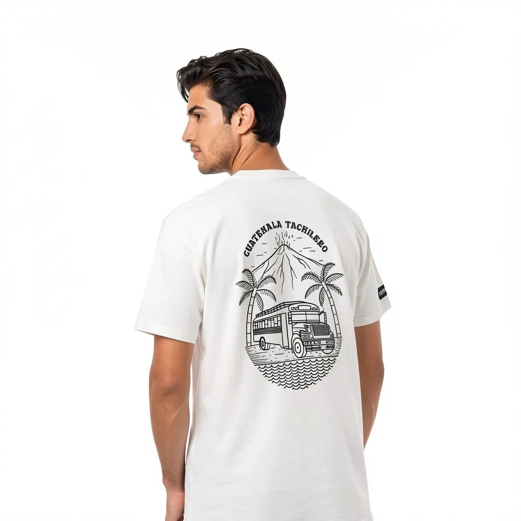 Tachilero volcán de fuego white Tshirt