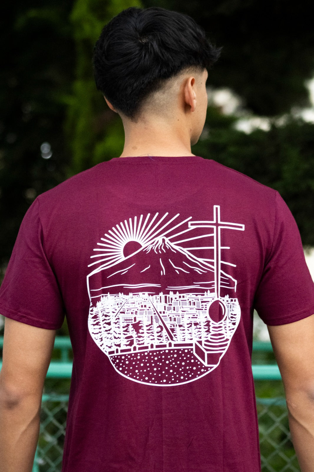 Antigua Burgundy T-shirt