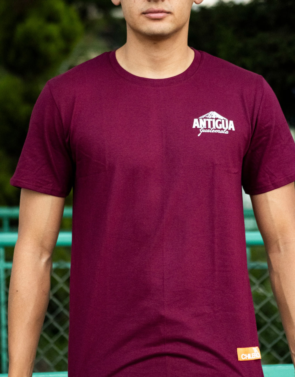 Antigua Burgundy T-shirt