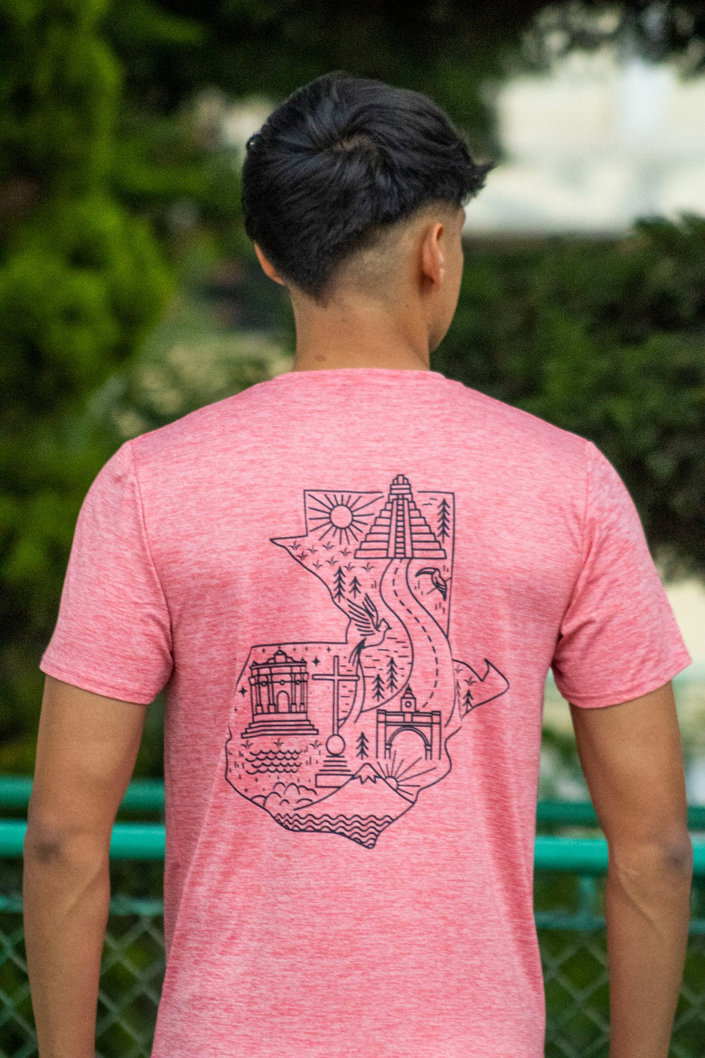 Guatemala Salmon T-shirt