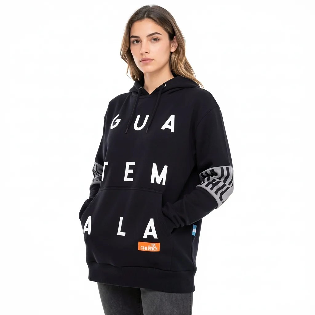 Guatemala Black Hoodie