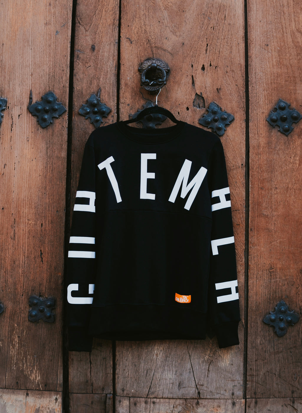 Guatemala Black Crewneck